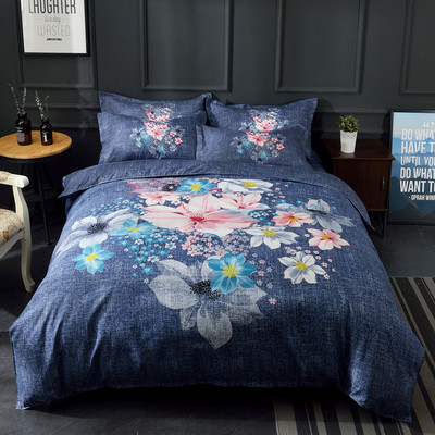 Луксозно спално бельо в два различни десена