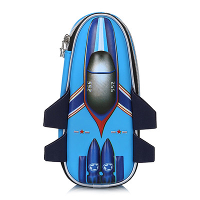 Несесер за моливи в три цвята подходящ за училище