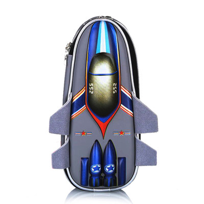 Несесер за моливи в три цвята подходящ за училище