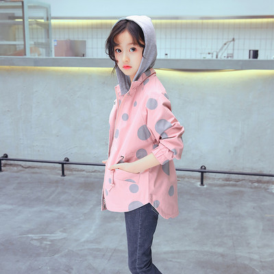 Καθημερινό παιδικό μπουφάν με κουκούλα σε διάφορα χρώματα