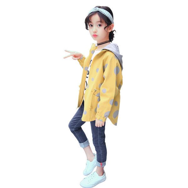 Καθημερινό παιδικό μπουφάν με κουκούλα σε διάφορα χρώματα