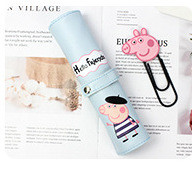 Удобен несесер за моливи с апликация в четири цвята