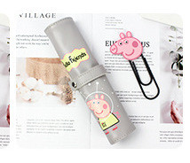 Удобен несесер за моливи с апликация в четири цвята