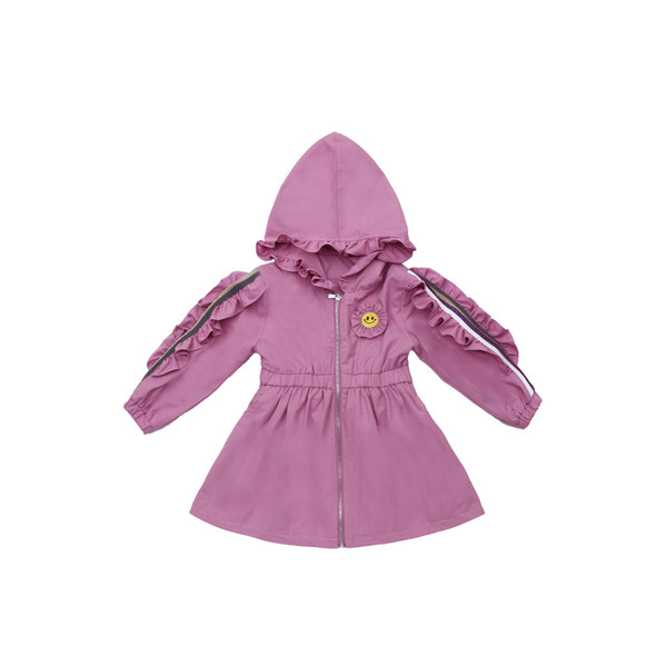 Φθινοπωρινό  παιδικό μπουφάν με κουκούλα σε διάφορα χρώματα