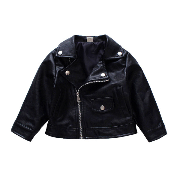 Geaca de piele pentru copii pentru baieti