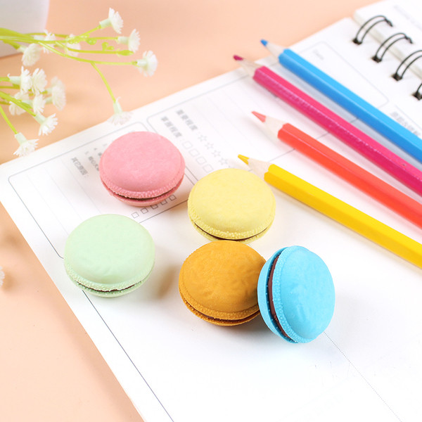 Set de cinci radiere in diferite culori