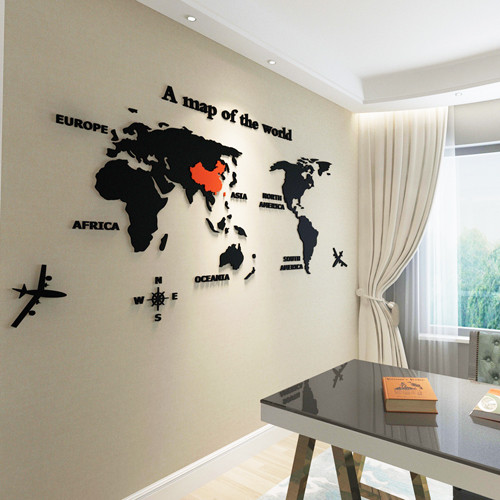 3D акрилни стикери - Държави