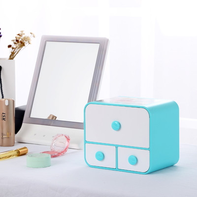 Кутия за бижута или гримове във формата на шкафче