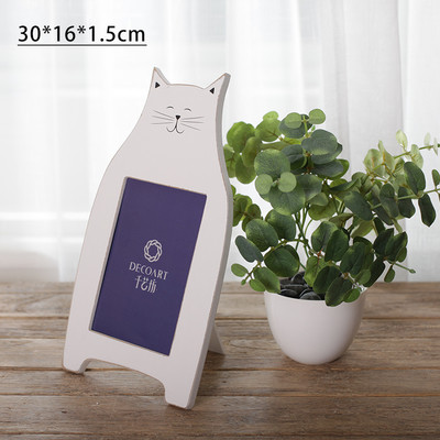 Рамка за снимка във формата на котка