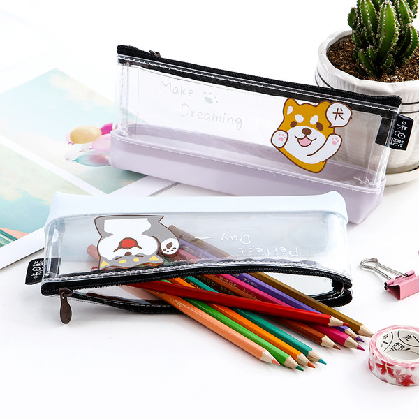 Trusa cu motive transparente si aplicare in patru culori