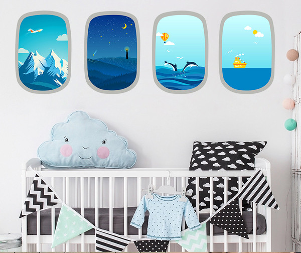 Стенна детска декорация - Изглед