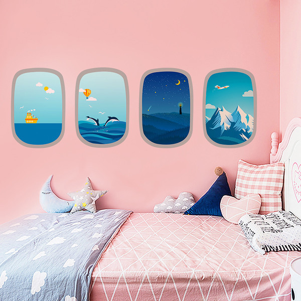 Стенна детска декорация - Изглед