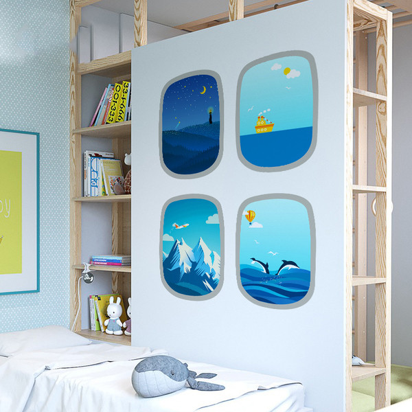 Стенна детска декорация - Изглед