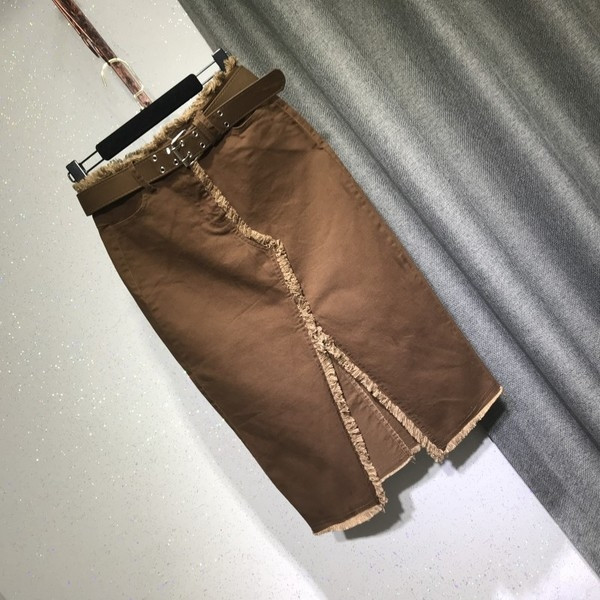 Γυναικεία φούστα denim σε διάφορα χρώματα