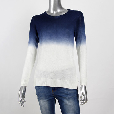 Pulover casual dama in culori irizate