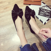 Pantofi dama din piele intoarsa in doua sau doua culori