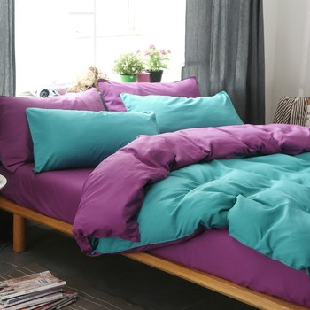 Спално бельо от четири части в ярки цветове