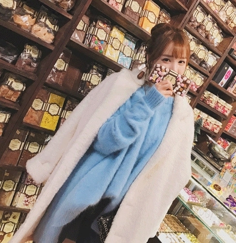 Κομψό ασύμμετρο γυναικείο πουλόβερ  σε διάφορα χρώματα