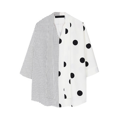 Stílusos női ing csipkével - széles modell