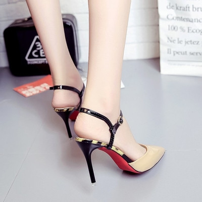 Дамски лачени обувки в три цвята