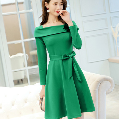 Μακρυμάνικο, casual μακρυμάνικο φόρεμα σε τέσσερα χρώματα