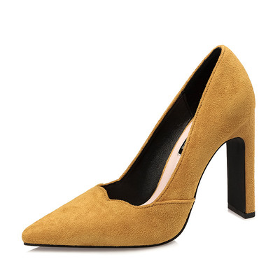 Pantofi eleganti de dama din piele intoarsa in patru culori