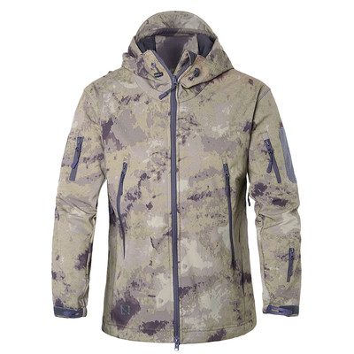 Мъжко туристическо яке с качулка в няколко цвята 