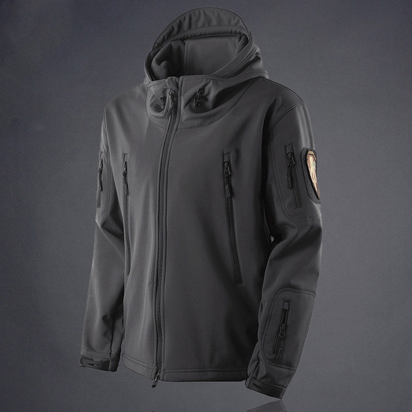 Мъжко туристическо яке с качулка в няколко цвята 
