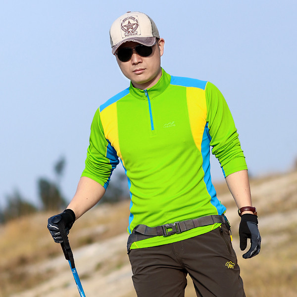 Bluza sport barbati cu guler inalt cu fermoar