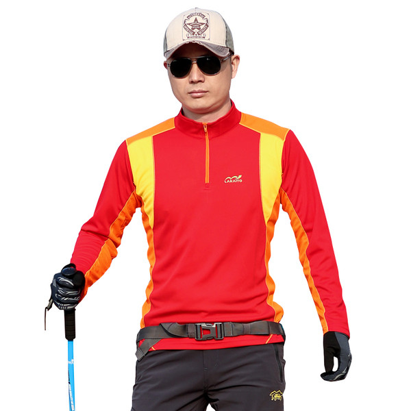 Bluza sport barbati cu guler inalt cu fermoar