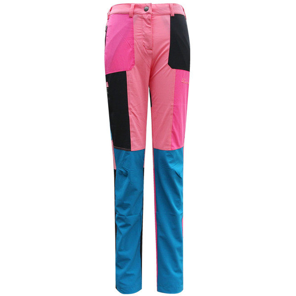 Női túranadrág színes motívumokkal