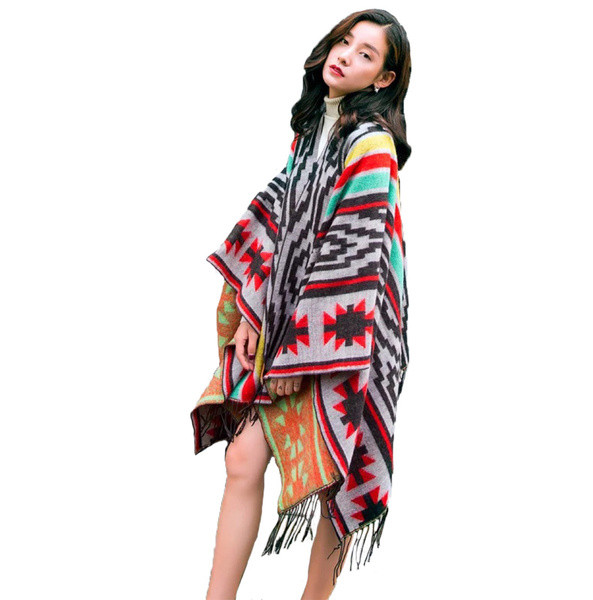 Γυναικείο  πολύχρωμο κασκόλ σε ελαφριά χρώματα