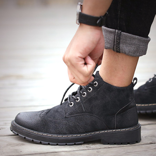 Cizme barbatesti toamna-iarna in mai multe culori