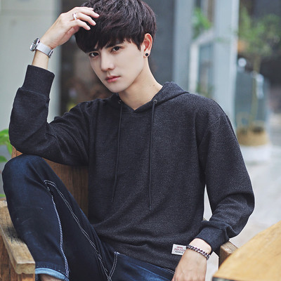 Hanorac bărbătesc subțire cu glugă în mai multe culori