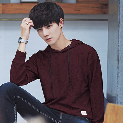 Hanorac bărbătesc subțire cu glugă în mai multe culori