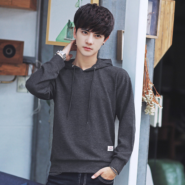 Hanorac bărbătesc subțire cu glugă în mai multe culori