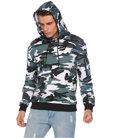 Камуфлажен мъжки суичър в два цвята