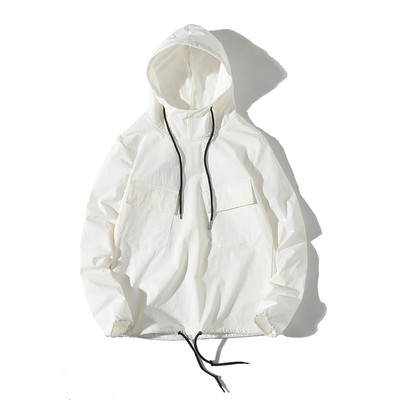 Hanorac pentru bărbați cu inscripții și cravate în trei culori