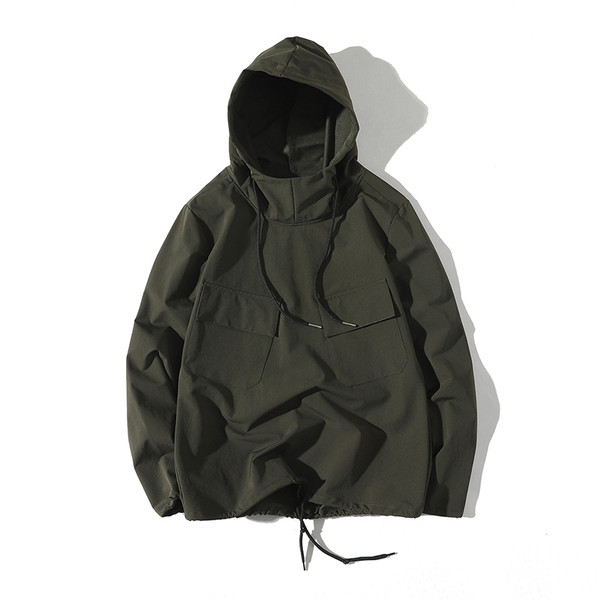 Hanorac pentru bărbați cu inscripții și cravate în trei culori