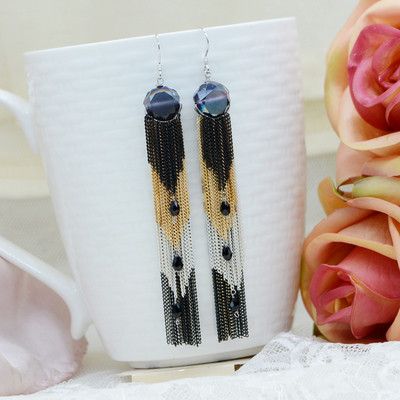 Cercei de damă colorați eterici