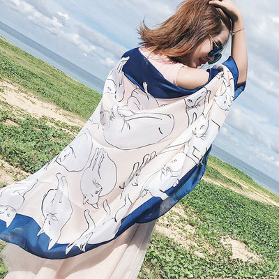 Gyengéd női sál többféle modellben