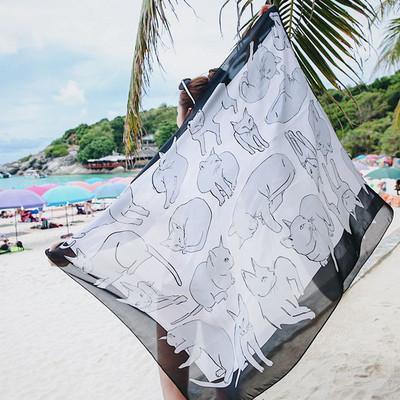 Gyengéd női sál többféle modellben