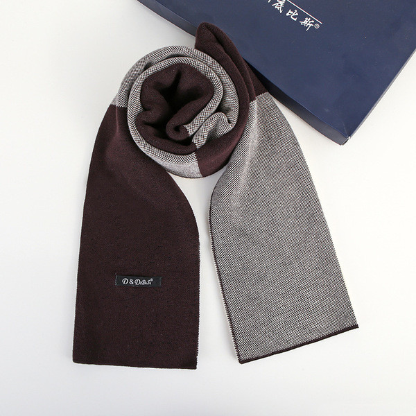 Eșarfă bărbătească în patru culori potrivită pentru utilizarea de zi cu zi