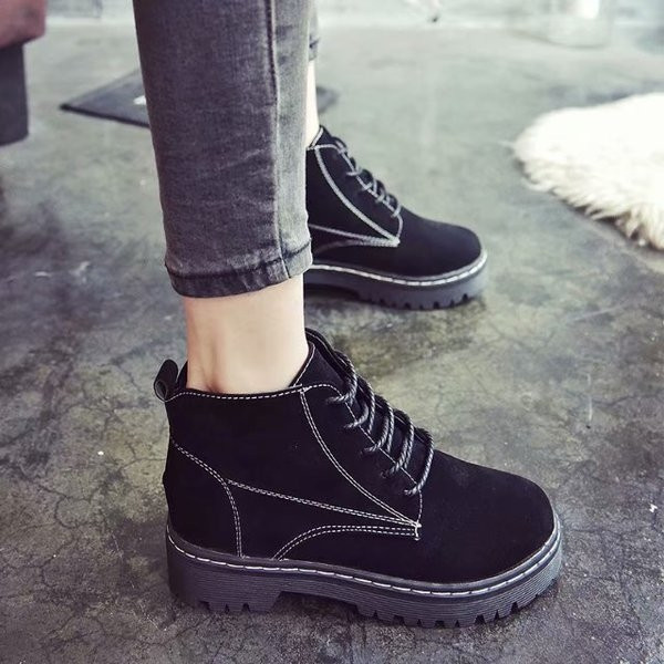 Cizme de dama din piele ecologica de culoare verde si negru