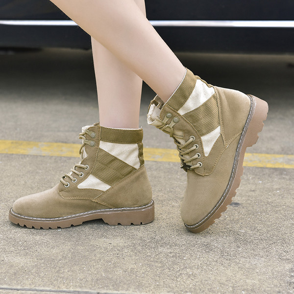 Ежедневни дамски кубинки от еко кожа в четири цвята