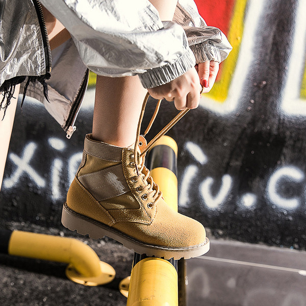 Ежедневни дамски кубинки в два цвята