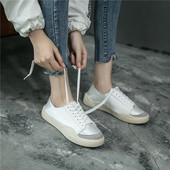 Сатенени дамски кецове в розов и бял цвят