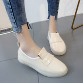 Mocasini de dama din piele lacuita din piele ecologica in patru culori