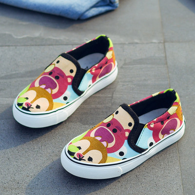 Pantofi casual pentru copii in trei culori potriviti pentru fete si baieti