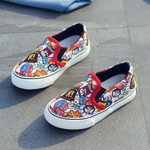 Pantofi casual pentru copii in trei culori potriviti pentru fete si baieti